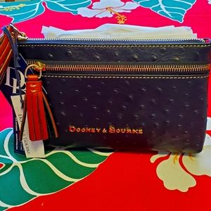 Dooney & Bourke Ostrich Wristlet